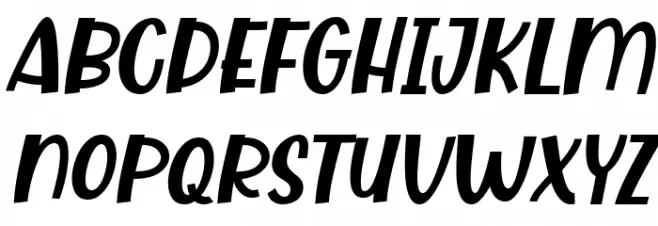 Dotuku Italic Schriftart Groß
