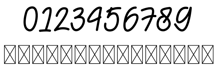 Doubbble Free Font OTHER CHARS