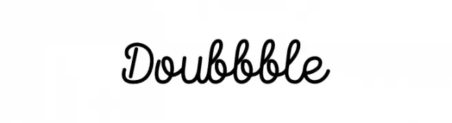 Doubbble  baixar fontes gratis