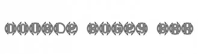 Double Bogey BRK  Descarca Fonturi Gratis
