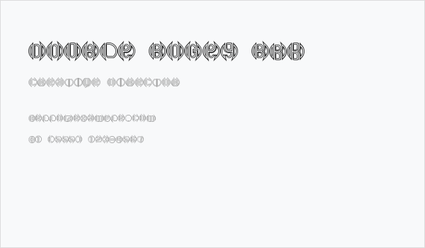 Double Bogey BRK Business Card