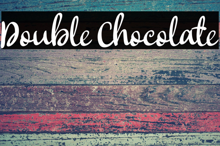 Double Chocolate Example 1