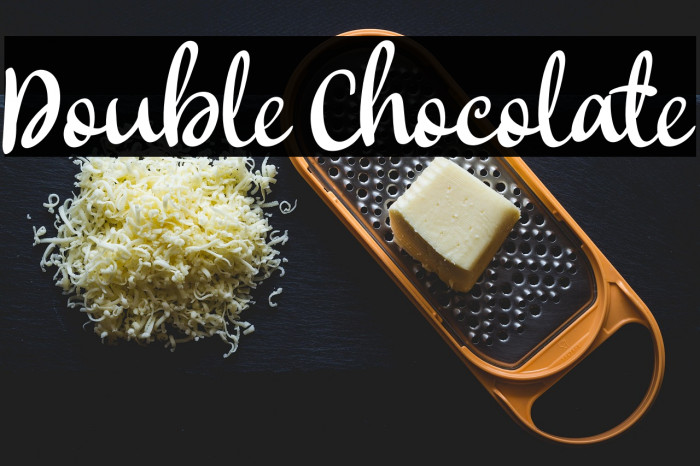 Double Chocolate Example 3