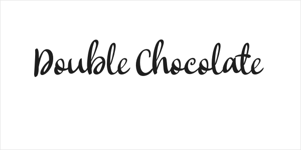 Double Chocolate Logo