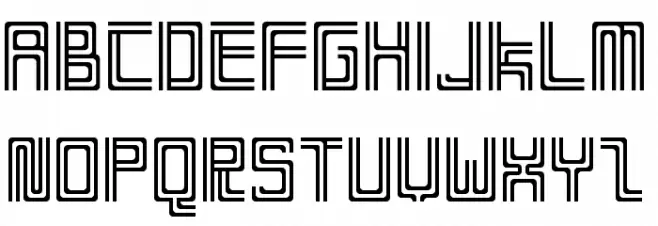 Double Cozy Regular Шрифта ВЕРХНИЙ