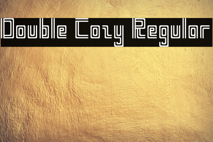 Double Cozy Regular Example 3
