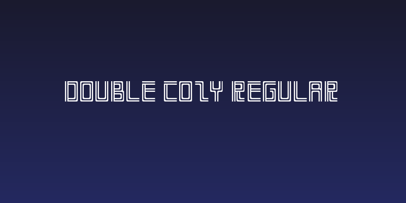 Double Cozy Regular Social Header