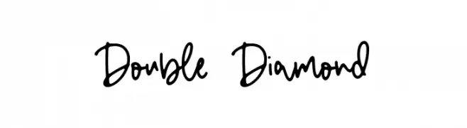 Double Diamond  baixar fontes gratis