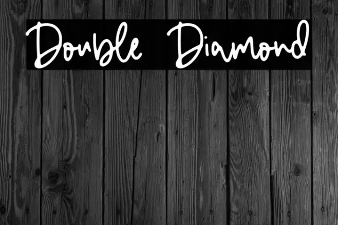 Double Diamond Example 1