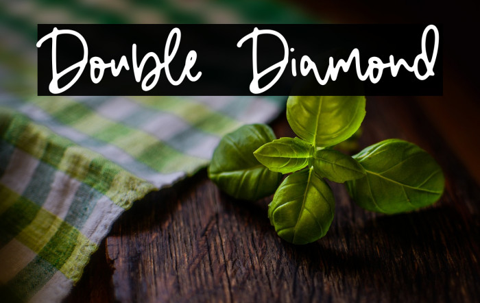 Double Diamond Example 3