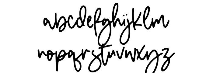 Double Diamond Font LOWERCASE