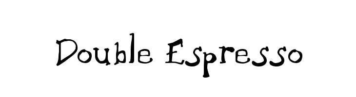 Double Espresso Font