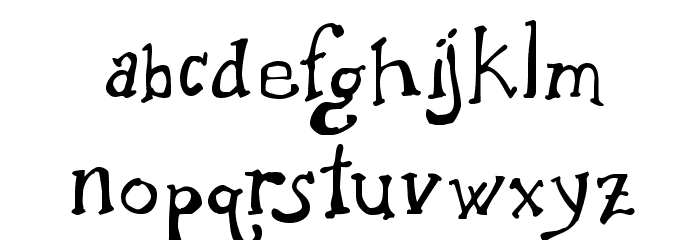 Double Espresso Font LOWERCASE