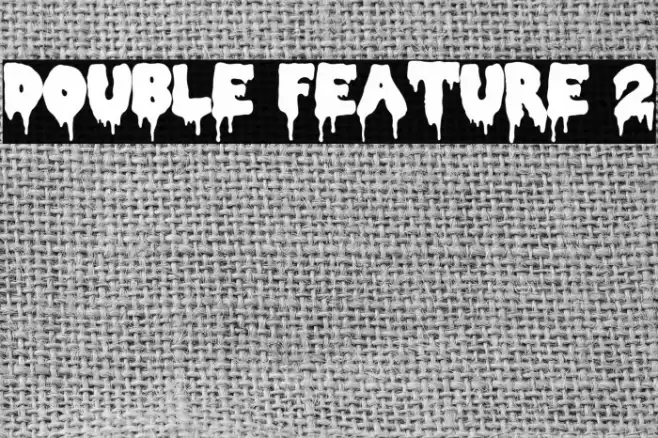 Double Feature 2 Font examples