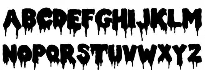 Double Feature Schriftart Groß