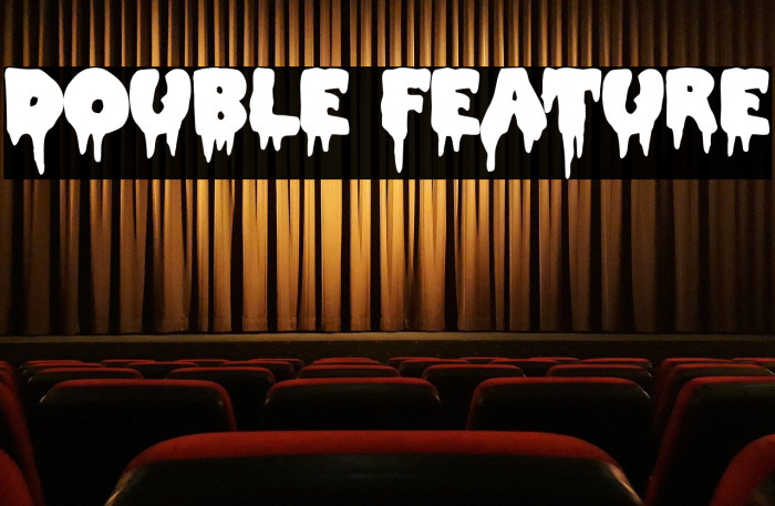 Double Feature 1.0 Font examples
