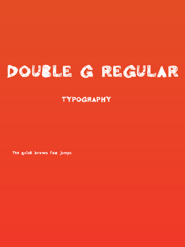 Double G Regular Poster