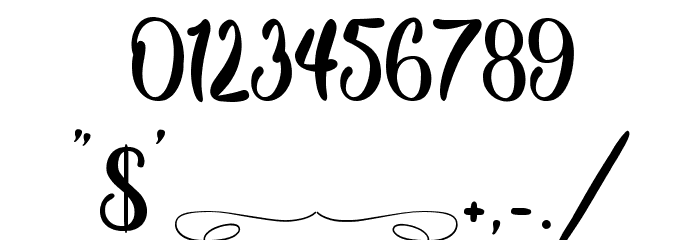 Double Jacket Font OTHER CHARS