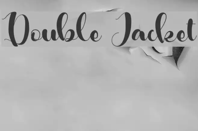 Double Jacket Example 2