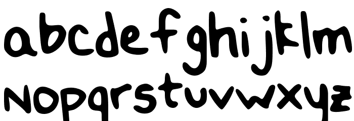 Double 'N' Font LOWERCASE