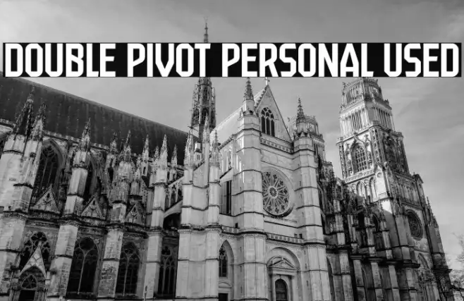 Double Pivot Personal Used Example 2