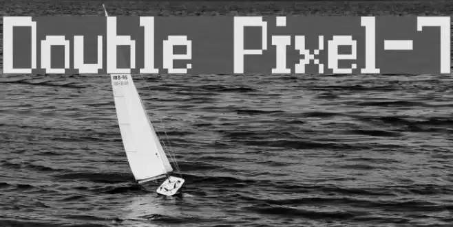 Double Pixel-7 Шрифта examples