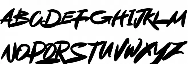Double Seat Display Basics Font UPPERCASE