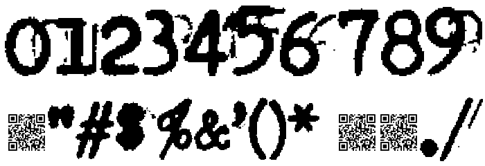 Double Studio Font OTHER CHARS