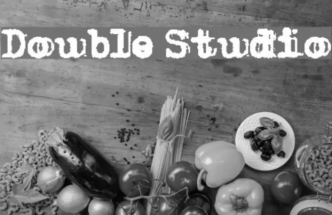Double Studio خط examples