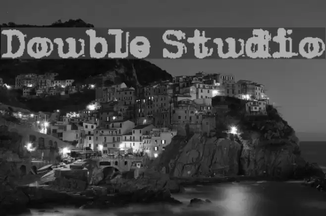 Double Studio خط examples