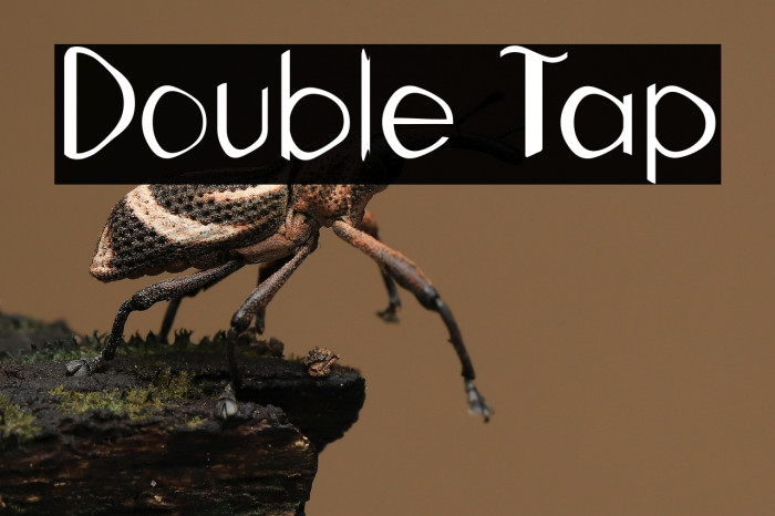 Double Tap Example 1