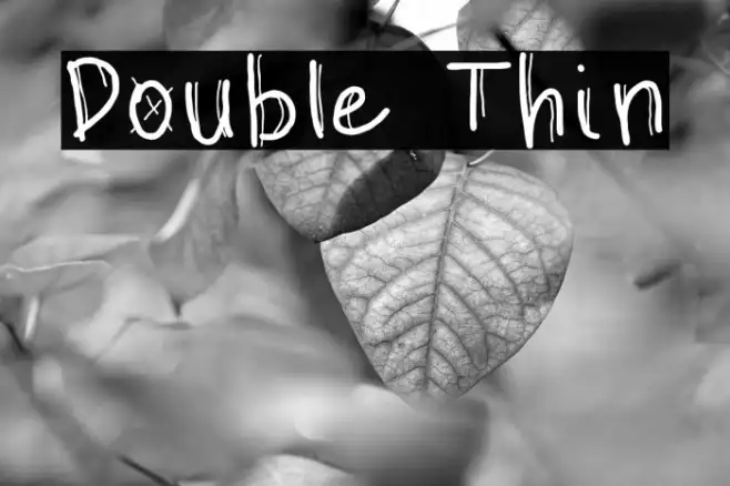 Double Thin Example 2