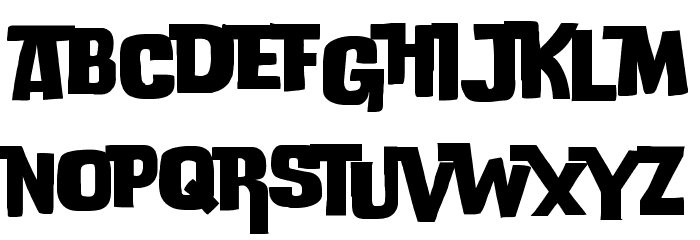 DoubleBass Trial Bold Font LOWERCASE
