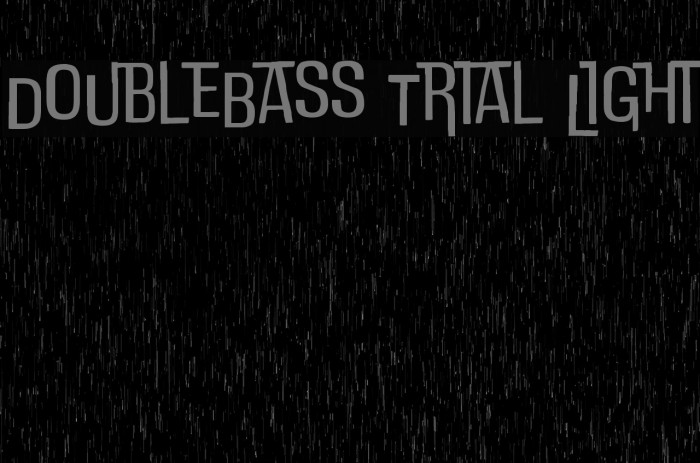 DoubleBass Trial Light Example 2