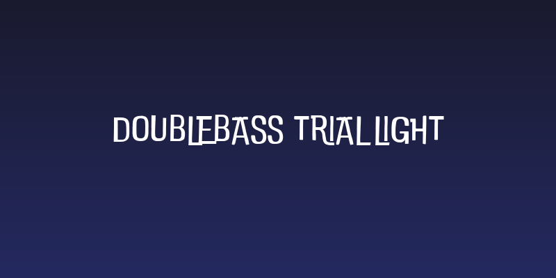 DoubleBass Trial Light Social Header