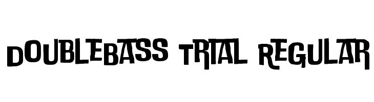 DoubleBass Trial Regular  免费字体下载