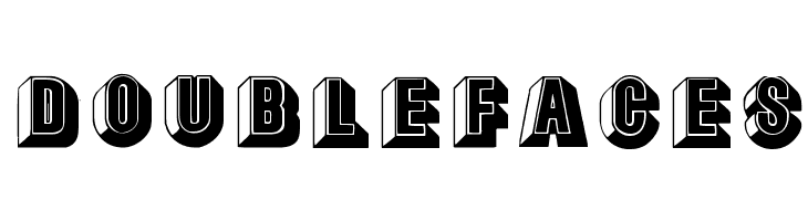 DoubleFaces Font
