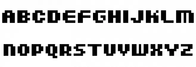 DoubleOhOne Bold Polices MAJUSCULES