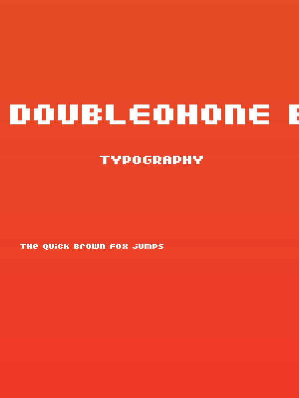 DoubleOhOne Bold Poster