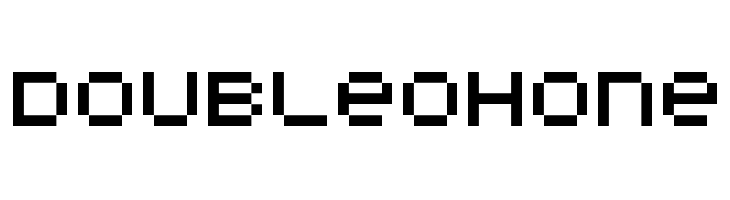 DoubleOhOne  font caratteri gratis