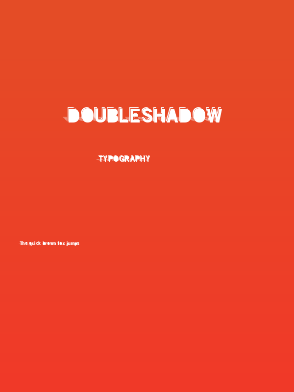 DoubleShadow Poster