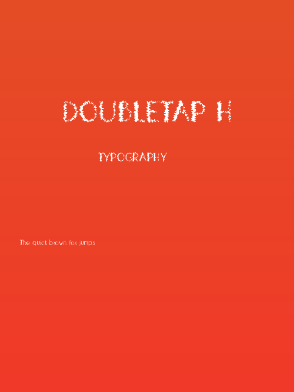 DoubleTap H Poster