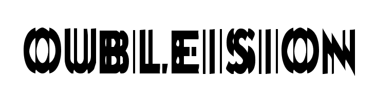 DoubleVision Font