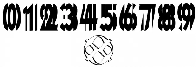 DoubleVision Font OTHER CHARS