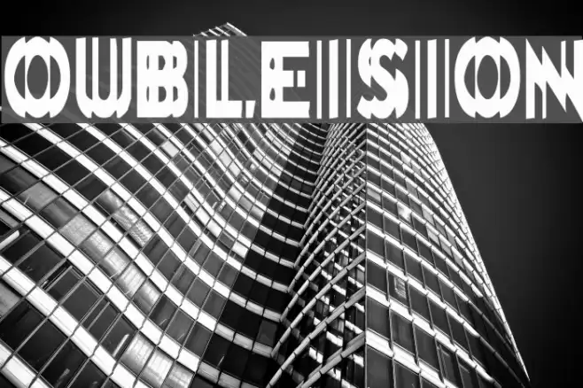 DoubleVision Font examples