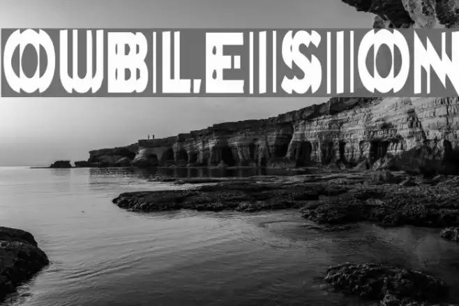 DoubleVision Font examples