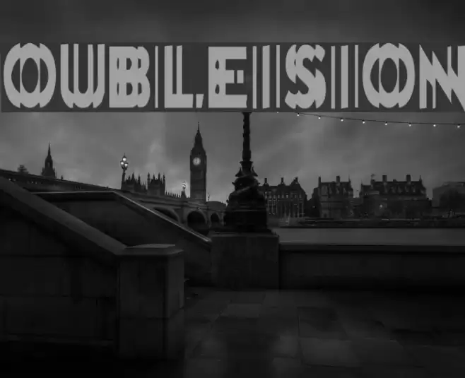 DoubleVision Font examples