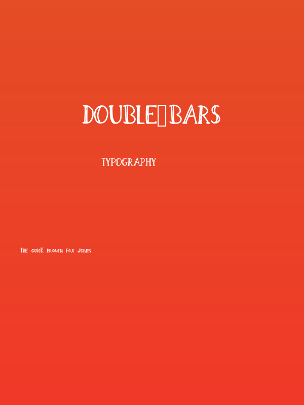 Double_Bars Poster