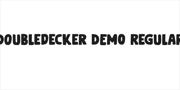 Doubledecker DEMO Regular Logo