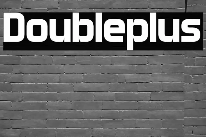 Doubleplus خط examples